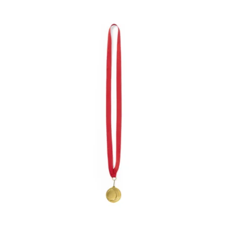 Médaille publicitaire en métal finition or Konial