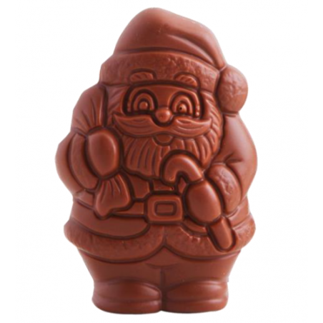 Personnages de noël en chocolat avec sa boîte personnalisée - Santa