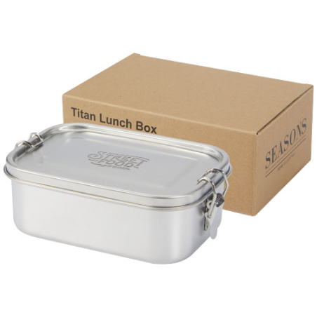 Lunchbox personnallisable Titan en inox recyclé