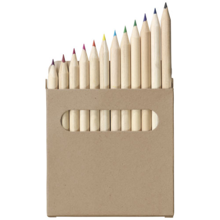 Set de coloriage personnalisable Artemaa de 12 crayons