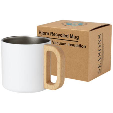 Mug isotherme personnalisable en inox recyclé certifiée RCS 360 ml