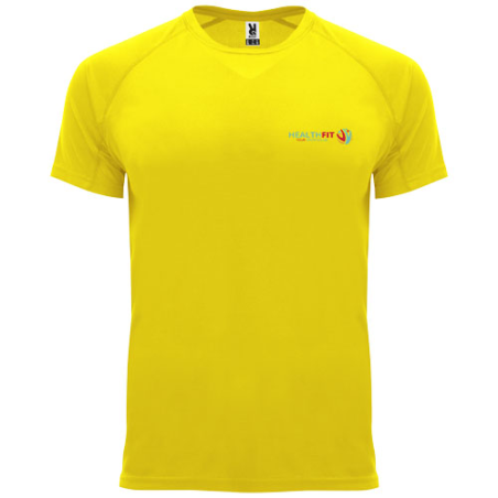 T-shirt technique personnalisable en polyester 135 g/m² Bahrain pour enfant - 3 à 12 ans
