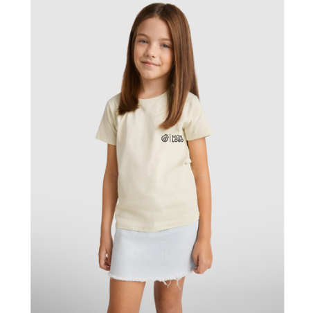 T-shirt personnalisé en coton bio 175g/m² Breda pour enfant - 3 à 12 ans
