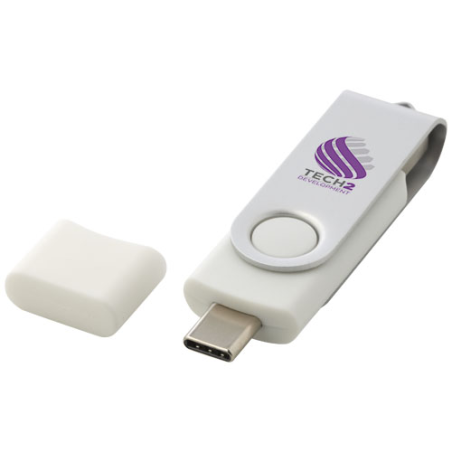 Clé USB-C personnalisable rotative OTG