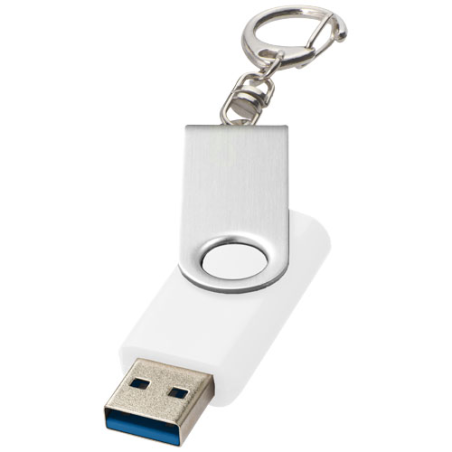 Clé USB publicitaire 3.0 Rotate avec porte-clés
