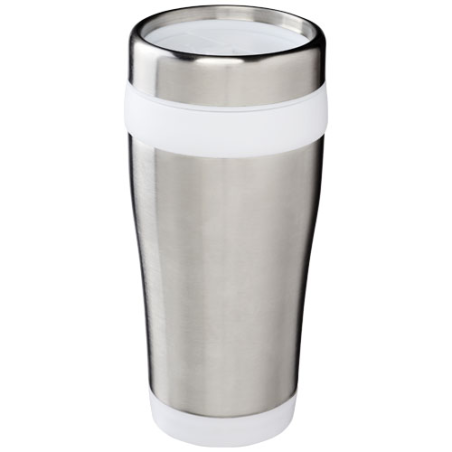 Mug personnalisable avec isolation Elwood en inox recyclé certifié RCS 410 ml