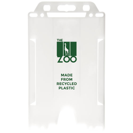 Porte-badge personnalisable Pierre en plastique recyclé