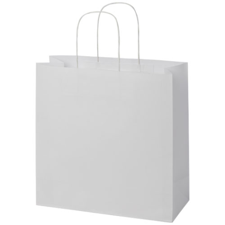 Sac en papier Kraft personnalisable 120 g/m2 (31 x 12 x 31 cm)