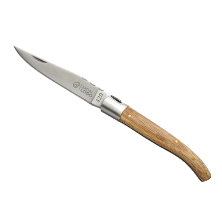 Couteau Tradition personnalisable 11cm en frêne exotique (avec étui)