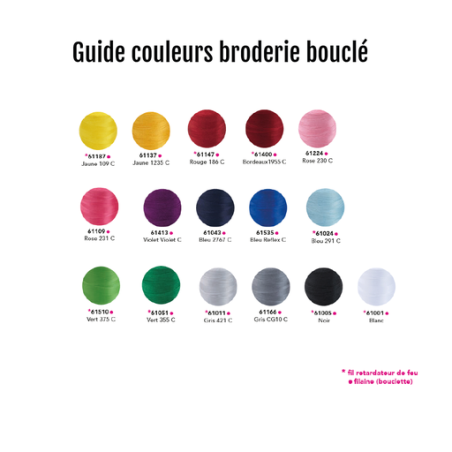 Écusson bouclette personnalisé - Cousue, Velcro - 5 couleurs max - 9x9 cm max