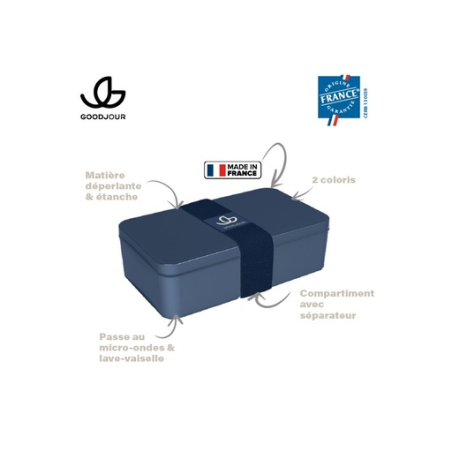Lunchbox personnalisable Goodjour® plastique recyclé 450ml