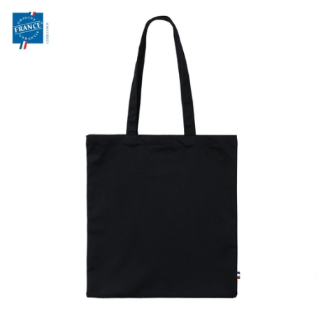 Tote bag publicitaire 100% coton 150g Goodjour® Le coq noir ou bleu