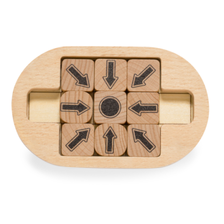 Mini Puzzle personnalisé en bois Jatrex