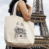 Tote bag publicitaire en coton 280g/m2 45 x 40 cm Made in France - Blois Tote bag publicitaire en coton 280g/m2 45 x 40 cm Made in France - Blois