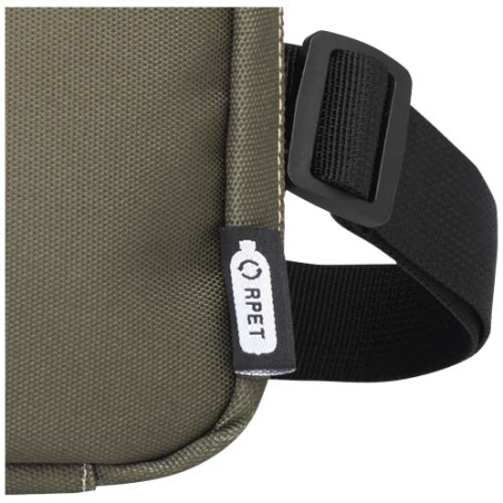 Trousse de toilette publicitaire modulaire en polyester recyclé certifié GRS - Roam Trousse de toilette publicitaire modulaire en polyester recyclé certifié GRS - Roam