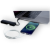 Hub usb publicitaire en plastique recyclé Loop RCS USB 2.0-3.0 avec port HDMI Hub usb publicitaire en plastique recyclé Loop RCS USB 2.0-3.0 avec port HDMI
