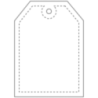 Attache réfléchissante personnalisée en PVC en forme d'étiquette H-12 RFX™ Attache réfléchissante personnalisée en PVC en forme d'étiquette H-12 RFX™