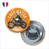 Badge aimenté décapsuleur personnalisable - Ø 5,6cm – made in France Badge aimenté décapsuleur personnalisable - Ø 5,6cm – made in France
