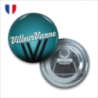 Badge aimenté décapsuleur personnalisable - Ø 5,6cm – made in France Badge aimenté décapsuleur personnalisable - Ø 5,6cm – made in France