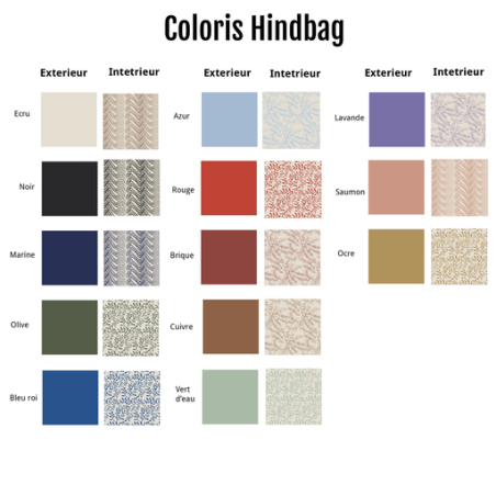 Trousse publicitaire Estelle en coton taille S 100% Bio GOTS 350g/m2 Studio by Hindbag