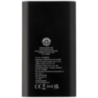 Batterie de secours personnalisé sans fil en aluminium recyclé Juice type-C de 4&nbsp;000&nbsp;mAh