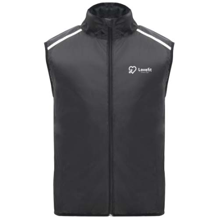 Bodywarmer personnalisable de course en polyester 170g/m2 Jannu unisexe - XS à 2XL