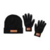 Bonnet et gant tactile personnalisables Prasan Bonnet et gant tactile personnalisables Prasan