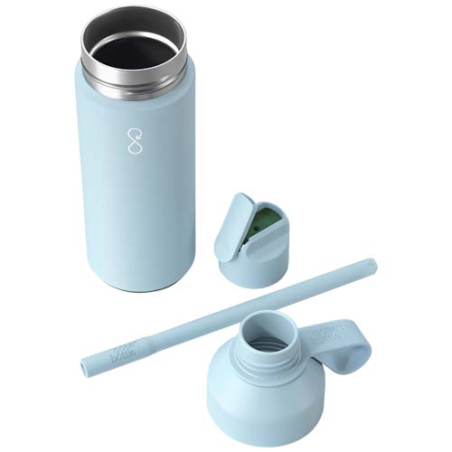 Bouteille isotherme personnalisée en acier inoxydable recyclé Ocean Bottle GO de 500&nbsp;ml