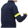 Brassard personnalisé slap réfléchissant de sécurité Lynne 34 cm RFX™ Brassard personnalisé slap réfléchissant de sécurité Lynne 34 cm RFX™