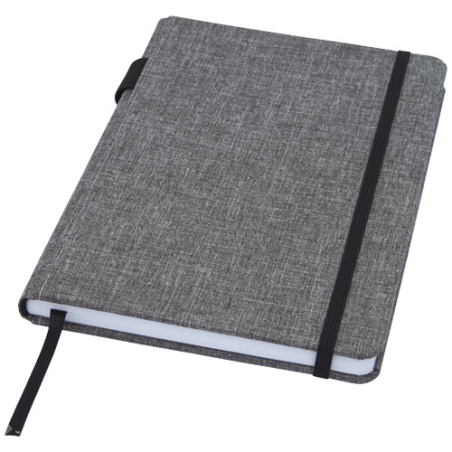 Carnet personnalisable Orin A5 avec sa couverture en tissu recyclé et papier recyclé Carnet personnalisable Orin A5 avec sa couverture en tissu recyclé et papier recyclé