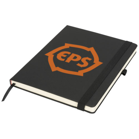 Carnet personnalisé grand format avec boucle de stylo et poche intérieure - Rivista Carnet personnalisé grand format avec boucle de stylo et poche intérieure - Rivista