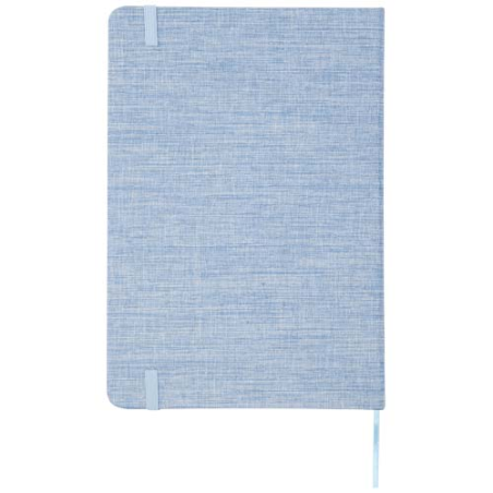 Carnet A5 personnalisé ligné à couverture rigide finition coton recyclé - Ramona Carnet A5 personnalisé ligné à couverture rigide finition coton recyclé - Ramona