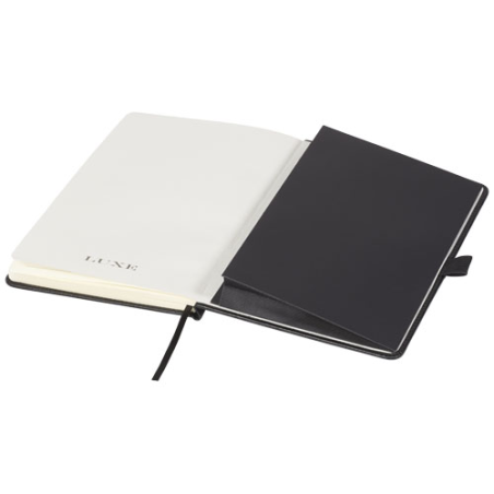 Carnet publicitaire A5 avec sa boucle pour stylo dans son coffret cadeau - Bound Carnet publicitaire A5 avec sa boucle pour stylo dans son coffret cadeau - Bound