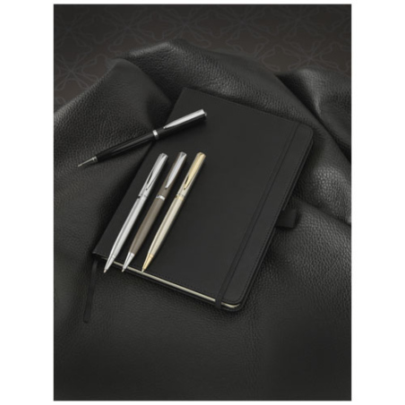 Carnet publicitaire A5 avec sa boucle pour stylo dans son coffret cadeau - Bound Carnet publicitaire A5 avec sa boucle pour stylo dans son coffret cadeau - Bound