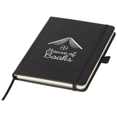 Carnet publicitaire A5 avec sa boucle pour stylo dans son coffret cadeau - Bound Carnet publicitaire A5 avec sa boucle pour stylo dans son coffret cadeau - Bound