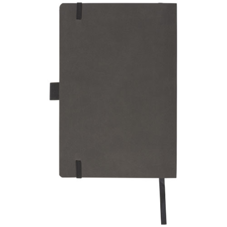 Carnet publicitaire A5 couverture souple boucle pour stylo et pochette intérieure - Revello Carnet publicitaire A5 couverture souple boucle pour stylo et pochette intérieure - Revello