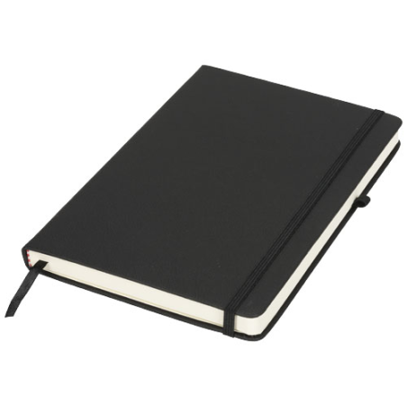 Carnet A5 publicitaire couverture douce boucle pour stylo et pochette intérieure - Rivista