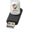 Clé USB personnalisée rotative avec doming gravure ou tampographie Clé USB personnalisée rotative avec doming gravure ou tampographie