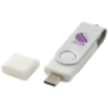 Clé USB-C personnalisable rotative OTG Clé USB-C personnalisable rotative OTG
