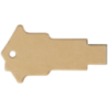 Clé USB personnalisable 2.0 en papier recyclé en forme de maison Clé USB personnalisable 2.0 en papier recyclé en forme de maison