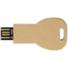 Clé USB personnalisée 2.0 en papier recyclé en forme de clé Clé USB personnalisée 2.0 en papier recyclé en forme de clé