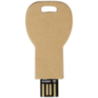 Clé USB personnalisée 2.0 en papier recyclé en forme de clé Clé USB personnalisée 2.0 en papier recyclé en forme de clé