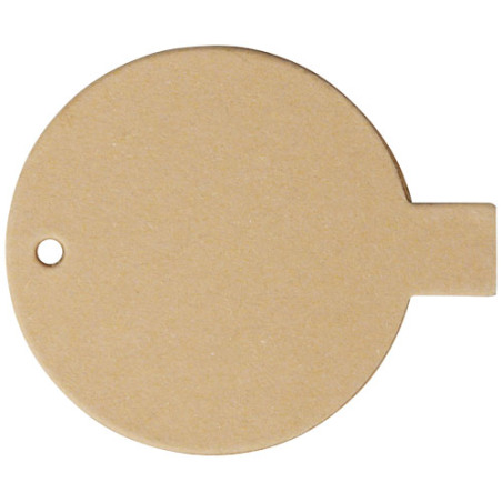 Clé USB&nbsp;personnalisée 2.0 ronde en papier recyclé