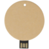Clé USB personnalisée 2.0 ronde en papier recyclé Clé USB personnalisée 2.0 ronde en papier recyclé