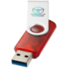 Clé USB personnalisée 3.0 Rotate translucide Clé USB personnalisée 3.0 Rotate translucide