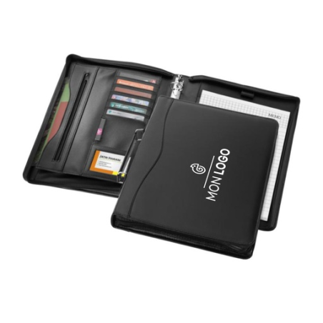 Conférencier personnalisable A4 Ebony + Conférencier personnalisable A4 Ebony +