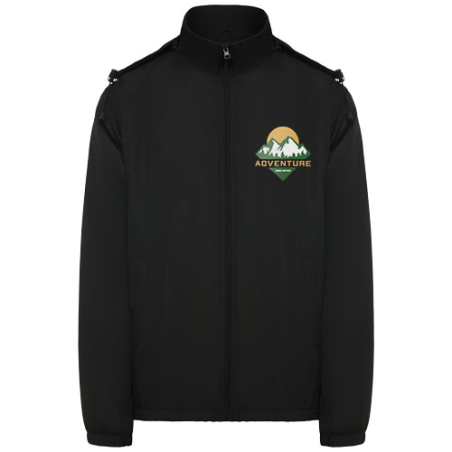 Veste personnalisé imperméable doublé micropolaire unisexe Makalu - S à 3XL