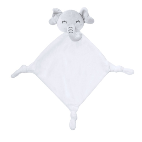 Doudou personnalisable éléphant en polyester Marlin Doudou personnalisable éléphant en polyester Marlin