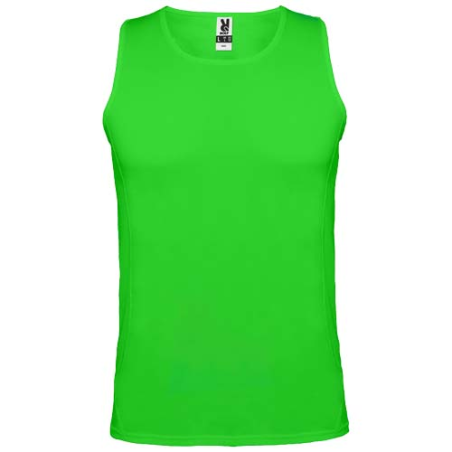 Débardeur de sport publicitaire en polyester 140g/m² Andre pour enfant - 3 à 12 ans
