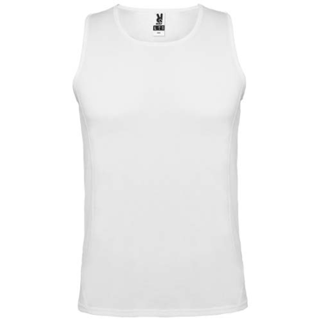 Débardeur de sport publicitaire en polyester 140g/m² Andre pour enfant - 3 à 12 ans